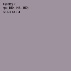 #9F929F - Star Dust Color Image